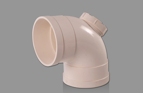 PVC-U 90D Elbow(With Inspection Port)